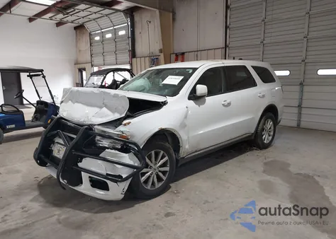 2020 Dodge Durango Pursuit Awd из США, поврежденный, VIN 1C4RDJFG4LC309494